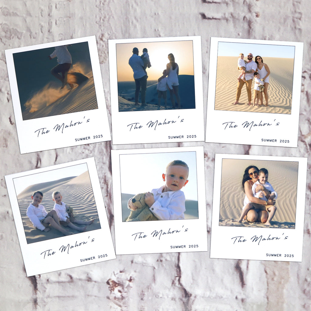 Retro Photo Magnets - Pack of 6