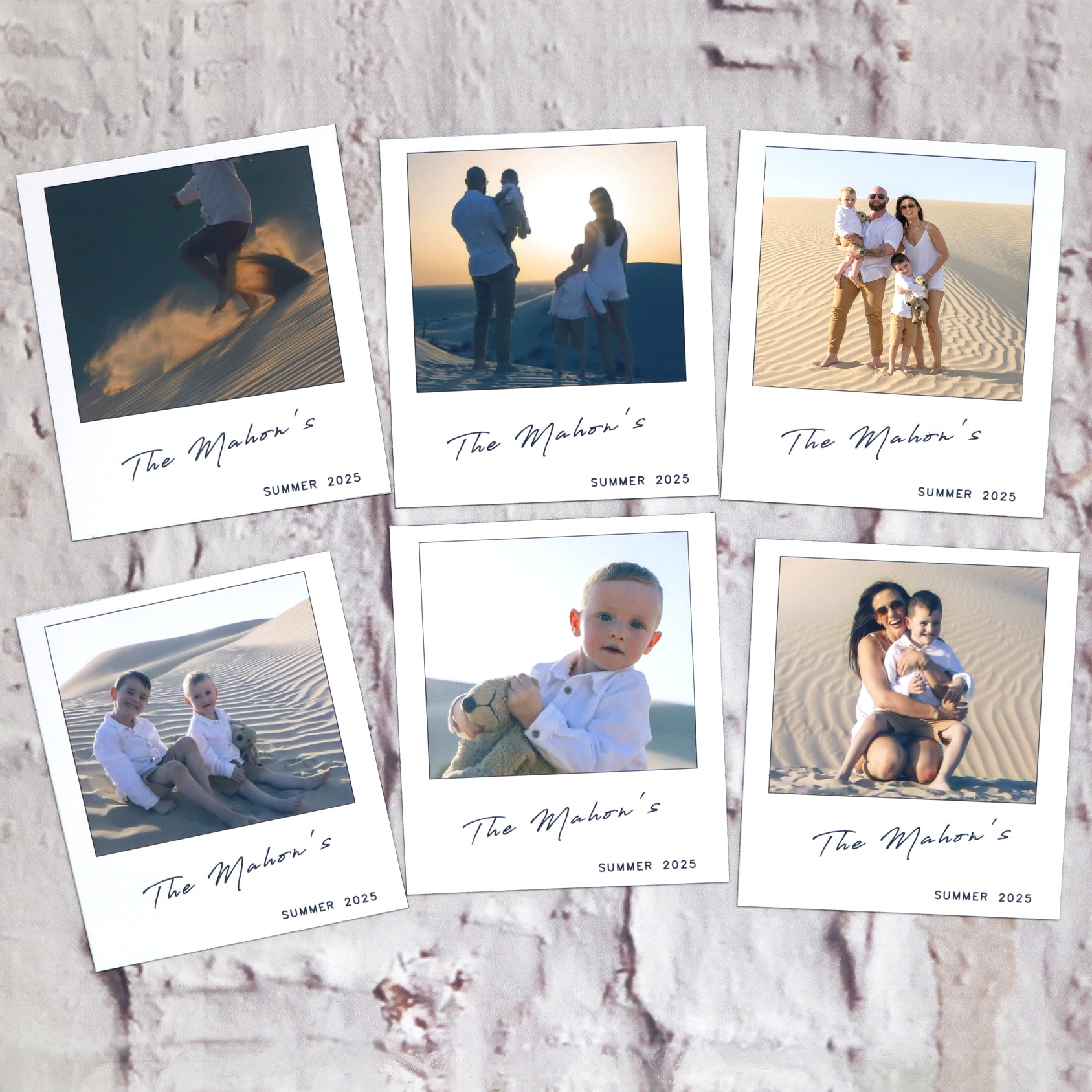 Retro Photo Magnets - Pack of 6