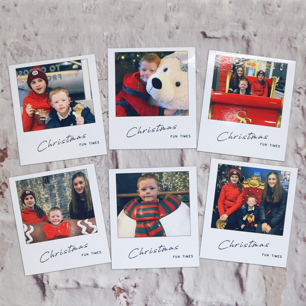 Retro Photo Magnets - Pack of 6